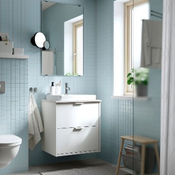 ІКЕА Умивальник і шафа з висувними ящиками HAVBÄCK / ORRSJÖN, 796.293.71 - Home Club