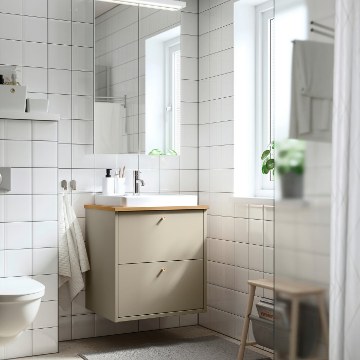 ІКЕА Умивальник і шафа з висувними ящиками HAVBÄCK / ORRSJÖN, 796.293.47 - Home Club
