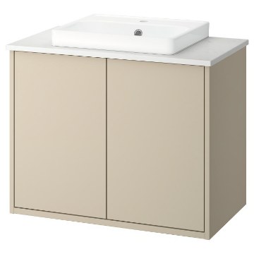 ИКЕА Шкафчик под умывальник с дверцей HAVBÄCK / ORRSJÖN, 796.292.67 - Home Club