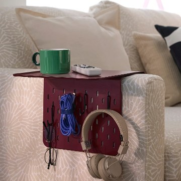 ІКЕА Підставка для підлокітника з гачками KRAMPHULT / SKÅDIS СКОДІС, 696.229.02 - Home Club