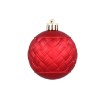 Chomik Набор из 8 рождественских шариков диаметром 6 см: красные/золотые/серебряные, смешанные узоры, GIF2877 - Home Club, изображение 6