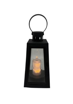 Chomik Светодиодный Фонарик 10,2 × 10,2 × 20,5 см со свечой, LED3379 - Home Club