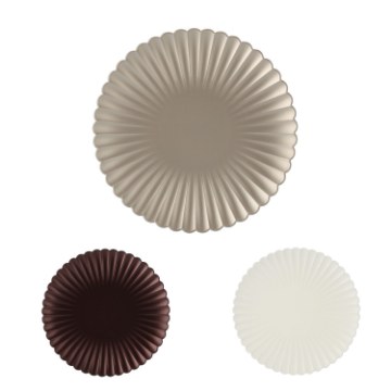 BackHome Living Кругла Підтарілка 33 × 33 × 1,5 См З Різьбою, Різнокольорова, VEN0652 - Home Club