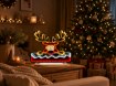 Chomik 3D-Святкова Прикраса — Олень З Ефектом Дзеркала «Інфініті» Led, 38,5 × 33 См, LUS5770 - Home Club, зображення 3