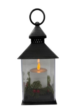 Chomik Светильник Led размером 10,5 × 10,5 × 23,5 см со свечой и украшением, LED3461 - Home Club