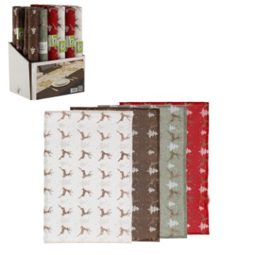 Chomik Святкова Склейка Для Столу 45 x 30 См З Оленями, Різнокольорова, NET0744 - Home Club