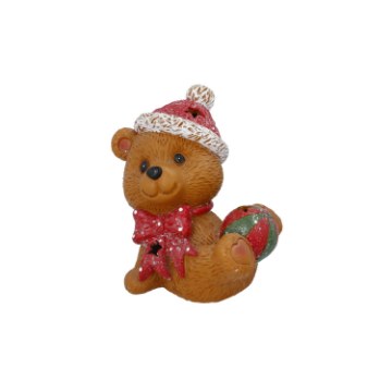 Chomik Фигурка «Божонар» — Медведь С Мячом, С Подсветкой Led, 19 × 13,5 × 20 См, GOT4179 - Home Club