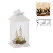 Chomik Светодиодный фонарик белого цвета, 14 × 14 × 27 см, с тремя свечами, LED3324 - Home Club