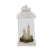 Chomik Светодиодный фонарик белого цвета, 14 × 14 × 27 см, с тремя свечами, LED3324 - Home Club, изображение 4