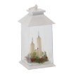 Chomik Светодиодный фонарик белого цвета, 14 × 14 × 27 см, с тремя свечами, LED3324 - Home Club, изображение 5