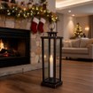 Chomik Светодиодный Фонарик 12 × 12 × 44,5 См Со Свечей, LED3454 - Home Club, изображение 3