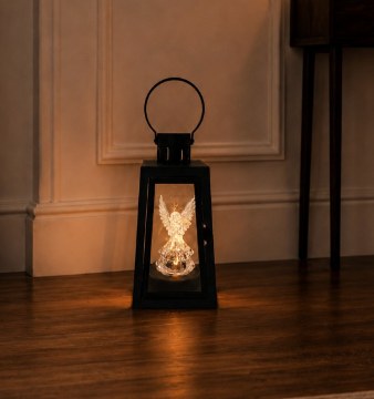 Chomik Светодиодный Фонарик Размером 10,2 × 10,2 × 20,5 См С Ангелом, LED3386 - Home Club