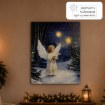 Chomik Картина На Led-Холсте — Ангел С Фонарью, 30 x 40 x 1,8 См, OBL3790 - Home Club