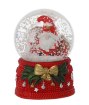 Chomik Рождественская Снежная Шарик С Подсветкой Led — Санта-Клаус, 4,5 × 6,8 См, Разнообразные Дизайны, KUL3264 - Home Club, изображение 4
