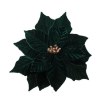 Chomik Штучна квітка — Віфлеємська зірка, 32 см, на затискачі, смарагдового кольору, TEB0850 - Home Club