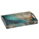 BackHome Living Декоративное Блудо 37,5 × 27,5 × 6 См, Имитация Эпоксидной Смолы, VEN0607 - Home Club