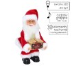 Chomik Санта-Клаус із скринькою «Merry Christmas» — музичний, 30,5 см, SAT9404 - Home Club