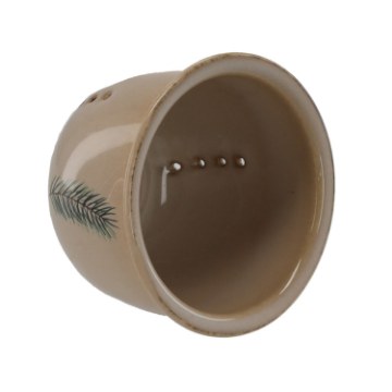 Chomik Скляна чашка з заварником і порцеляновою кришкою, 420 мл, «Winter Coffee», LIL6845 - Home Club