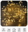 Chomik Гирлянда Micro Led Cluster 400L, тёплый белый, длина 3 + 6 м, LED6908 - Home Club, изображение 2