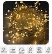 Chomik Гирлянда Micro Led Cluster 400L, тёплый белый, длина 3 + 6 м, LED6908 - Home Club, изображение 3