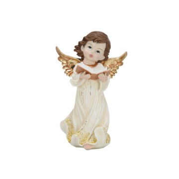 Chomik Фигурка Ангелочка С Книгой 12 × 7,5 × 18 см, UGI0829 - Home Club