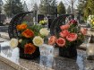 Chomik Букет Ch-08 (ширина 40 см, высота 45 см) в черной корзине в форме полумесяца, LACP2013 - Home Club, изображение 7