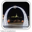 Chomik 3D-різдвяна прикраса — арка з Led-зіркою, 3,5 м, LED6168 - Home Club, зображення 3