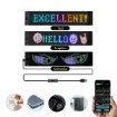 Chomik Світлодіодна панель Matrix 9,5 × 37,5 см, Usb, Bluetooth, PIX9563 - Home Club, зображення 6
