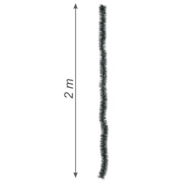 Chomik Ланцюг Для Ялинки 10 См × 2 М, Білий/Зелений/Біло-Зелений, TIN03_8636 - Home Club
