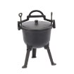 Chomik Охотничий котел из чугуна, объем 5 л, размеры 24,5 x 16 см, BBQ3703 - Home Club, изображение 4