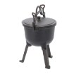 Chomik Охотничий котел из чугуна, объем 5 л, размеры 24,5 x 16 см, BBQ3703 - Home Club, изображение 5