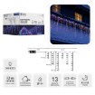 Chomik Штора «Sople 300L» багатоколірна, довжина 3 + 12 м, LED6311 - Home Club