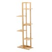 BackHome Living Бамбуковая Подставка Для Цветов И Растений, 6-Ярусная, 40 x 21 x 122 См, LOF8742 - Home Club, изображение 3