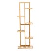 BackHome Living Бамбуковая Подставка Для Цветов И Растений, 6-Ярусная, 40 x 21 x 122 См, LOF8742 - Home Club, изображение 4