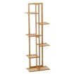 BackHome Living Бамбуковая Подставка Для Цветов И Растений, 6-Ярусная, 40 x 21 x 122 См, LOF8742 - Home Club, изображение 5