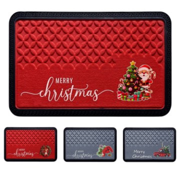 Chomik Прямоугольный Коврик Pp «Merry Christmas» 40x60, Разноцветный, TAM1062 - Home Club
