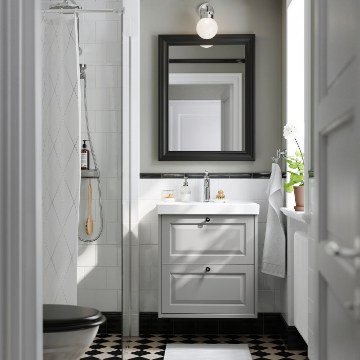 ІКЕА Умивальник і шафа з висувними ящиками TÄNNFORSEN / ORRSJÖN, 996.298.60 - Home Club