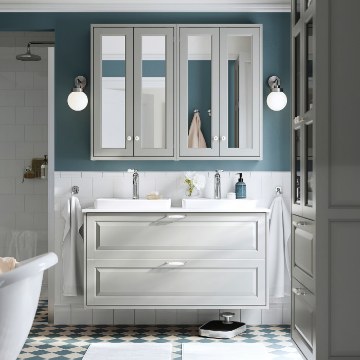 ІКЕА Умивальник і шафа з висувними ящиками TÄNNFORSEN / ORRSJÖN, 896.299.12 - Home Club