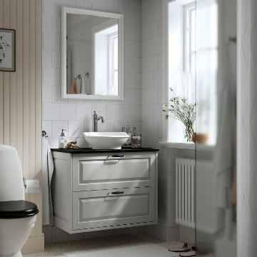 ІКЕА Умивальник і шафа з висувними ящиками TÄNNFORSEN / VÄSTERSJÖN, 796.299.03 - Home Club