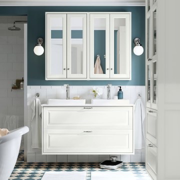 ІКЕА Умивальник і шафа з висувними ящиками TÄNNFORSEN / ORRSJÖN, 796.298.37 - Home Club