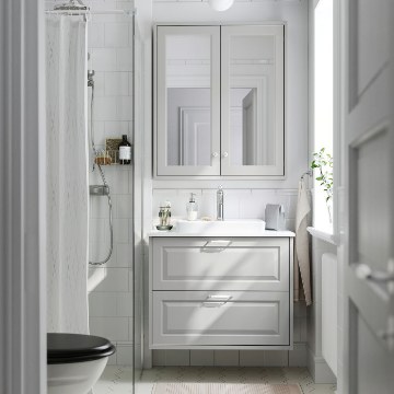 ІКЕА Умивальник і шафа з висувними ящиками TÄNNFORSEN / ORRSJÖN, 796.298.04 - Home Club