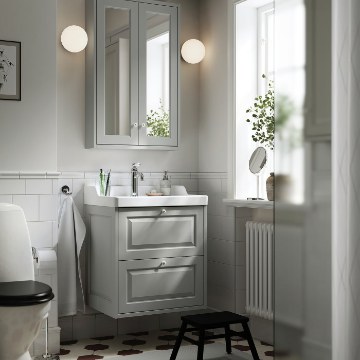 ІКЕА Умивальник і шафа з висувними ящиками TÄNNFORSEN / RUTSJÖN, 396.298.15 - Home Club