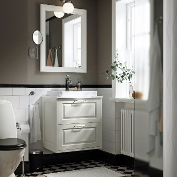 ІКЕА Умивальник і шафа з висувними ящиками TÄNNFORSEN / ORRSJÖN, 296.298.49 - Home Club