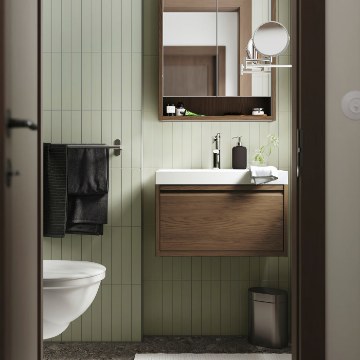 ІКЕА Шафка під умивальник із шухлядою ÄNGSJÖN / BACKSJÖN, 996.296.43 - Home Club