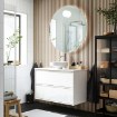 ИКЕА Умывальник и тумба с ящиками ÄNGSJÖN / LERSJÖN, 896.297.85 - Home Club, изображение 2