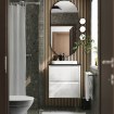 ІКЕА Умивальник і шафа з висувними ящиками ÄNGSJÖN / BACKSJÖN, 896.296.48 - Home Club, зображення 2