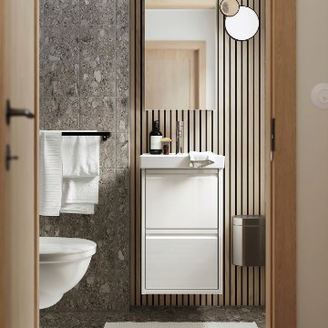 ІКЕА Умивальник і шафа з висувними ящиками ÄNGSJÖN / ORRSJÖN, 896.296.05 - Home Club