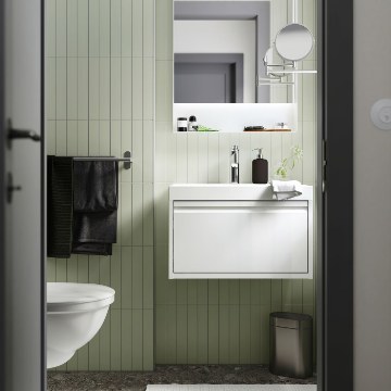 ІКЕА Шафка під умивальник із шухлядою ÄNGSJÖN / BACKSJÖN, 796.297.19 - Home Club