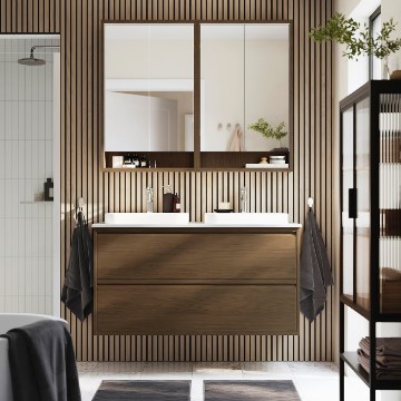 ІКЕА Умивальник і шафа з висувними ящиками ÄNGSJÖN / BACKSJÖN, 496.296.45 - Home Club