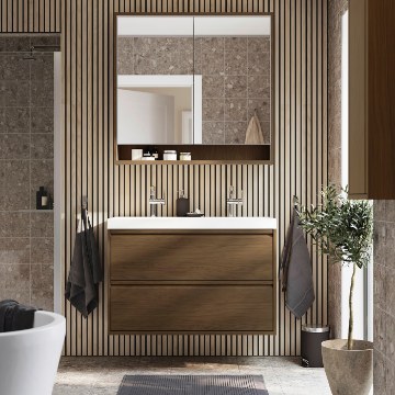 ІКЕА Умивальник і шафа з висувними ящиками ÄNGSJÖN / BACKSJÖN, 496.295.13 - Home Club
